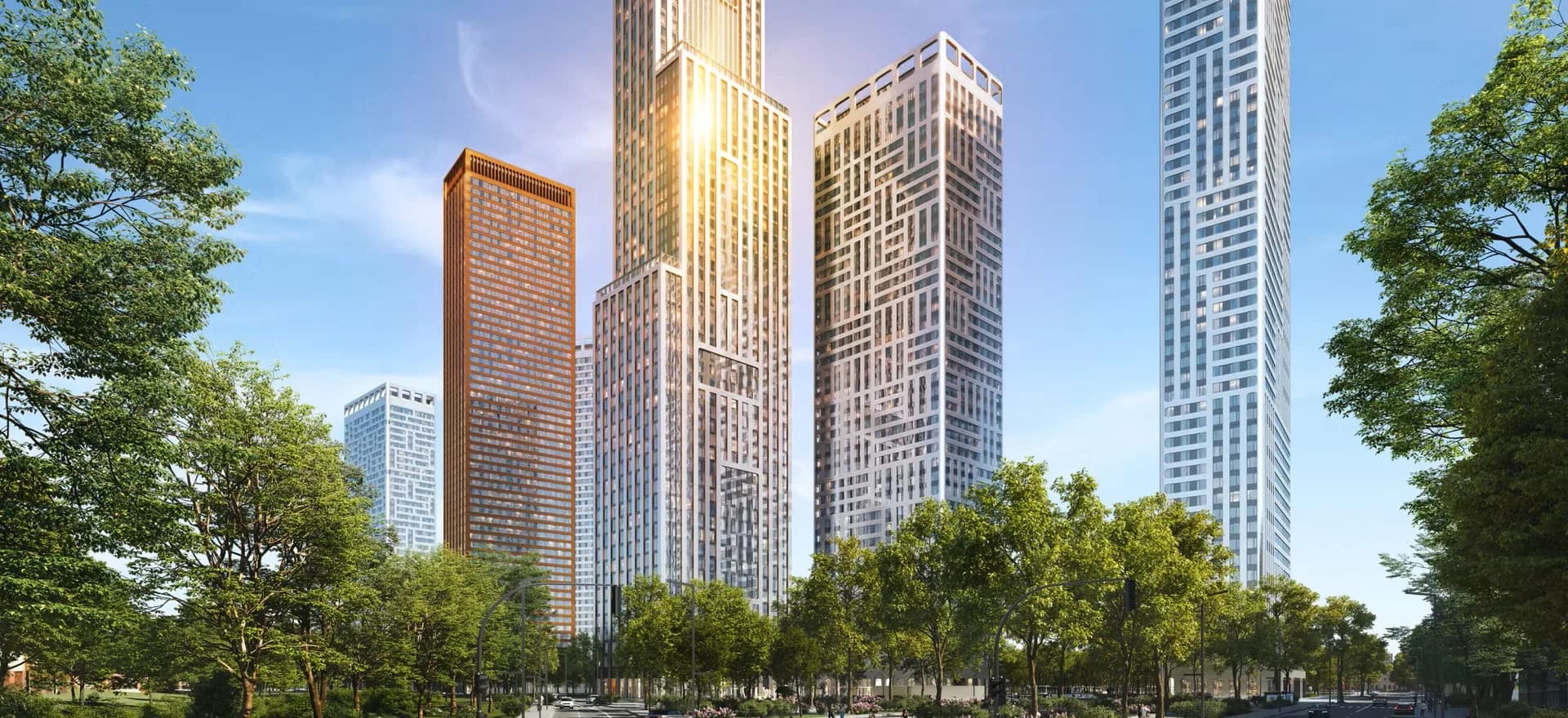 ЖК Amber City, Москва – фасадные решения BK Engineering