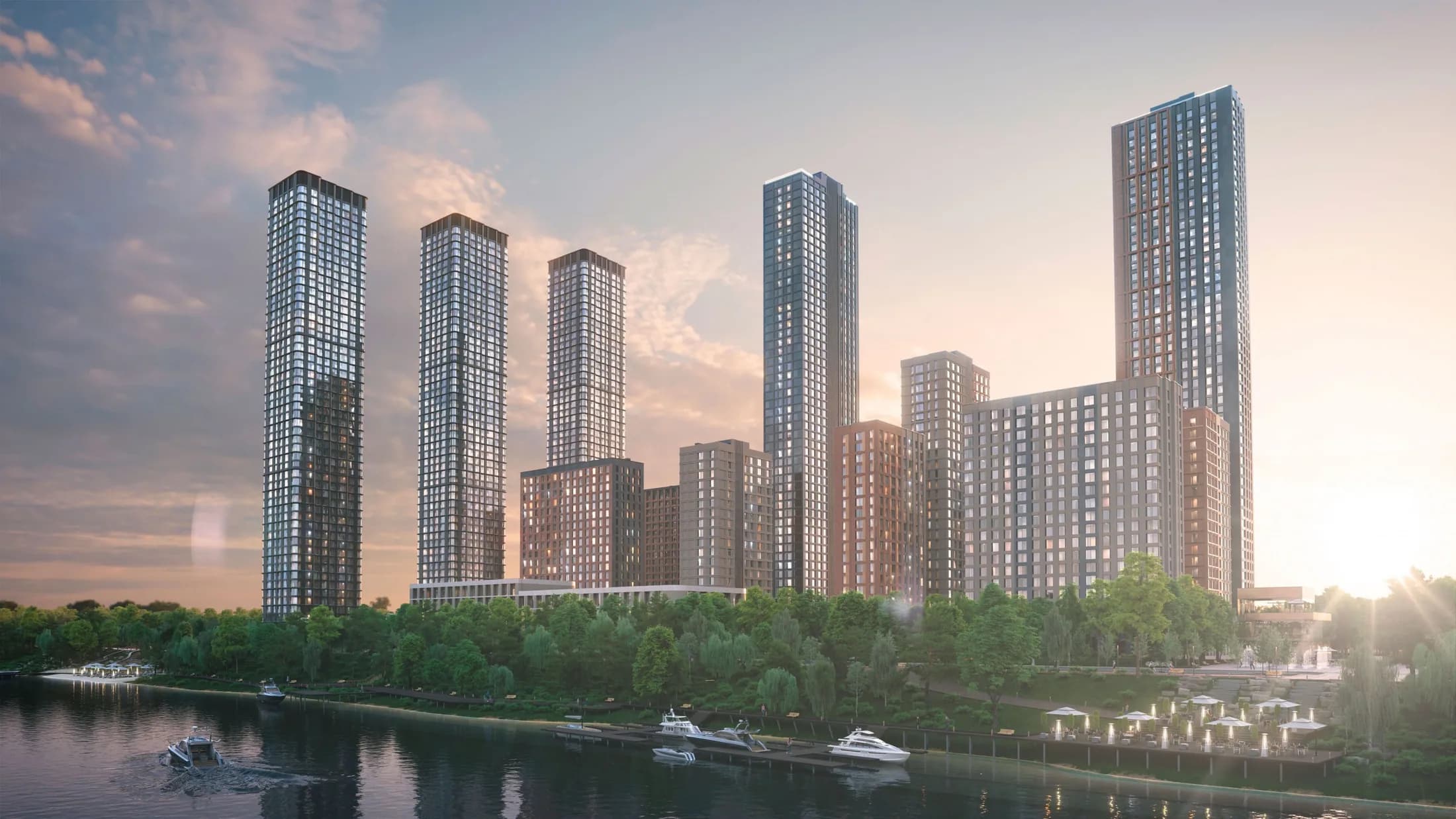 ЖК City Bay, корпус 3, Москва – фасадные решения BK Engineering
